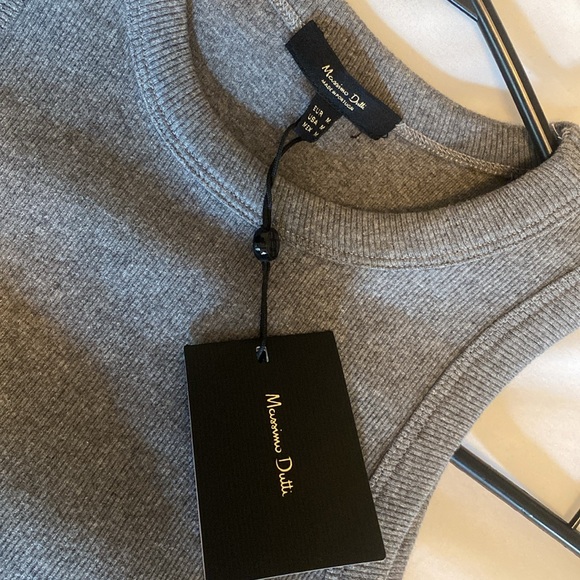 {Massimo Dutti} Ribbed Tank Top - Picture 4 of 4